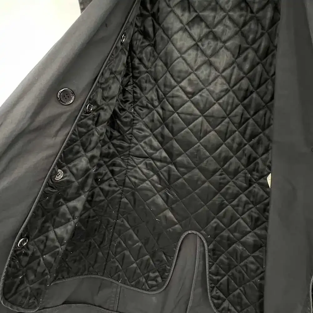 Burberry Brit Black Trench Coat | Women’s Regular 4 - Picture 8 of 11